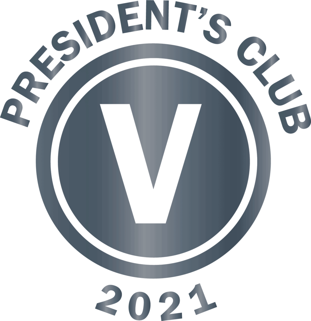 Paul Hudson awarded Presidents Club 2021.